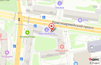 Магазин кондитерских изделий У Палыча на Красноармейском проспекте на карте