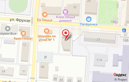 Магазин бытовой техники и электроники Корпорация Центр на Фрунзе на карте
