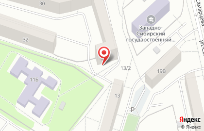 Мини-маркет Добрый в Тюмени на карте