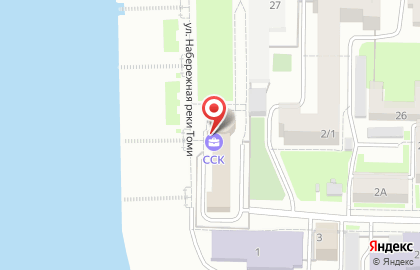 Томский филиал Сибирская сервисная компания в Совпартшкольном переулке на карте