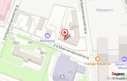 Компания Лидер в Москве на карте