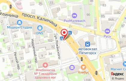 Киоск по продаже цветов на улице Бунимовича на карте