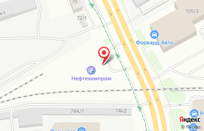 АЗС Нефтехимпром в Перми на карте