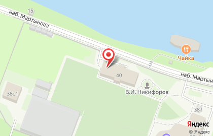 Каток в Санкт-Петербурге на карте