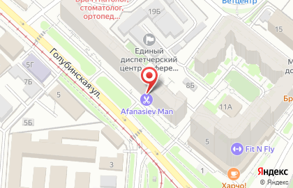 Мастерская стрижек Afanasiev Man на карте