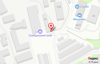 Сервисный центр Диапазон в Кирове на карте