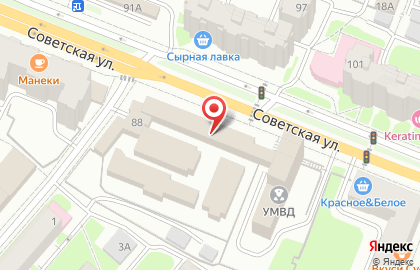 Федеральное казенное учреждение Следственный изолятор №1 на карте