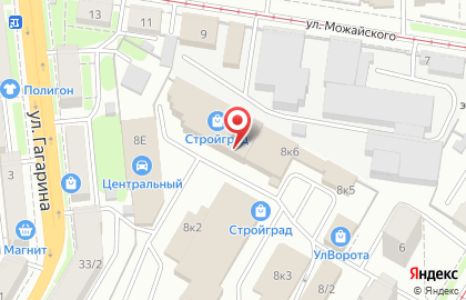 Торговая компания Красивый дом в Ленинском районе на карте