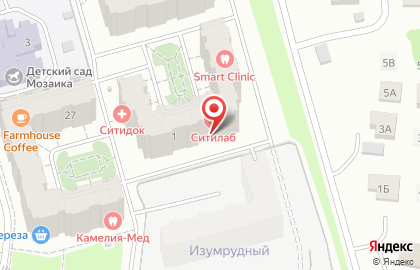 Салон-парикмахерская Изумруд на улице Салиха Батыева на карте