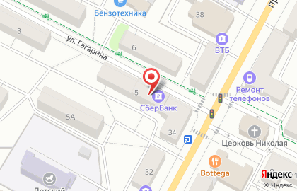 Банкомат, Северо-Западный банк Сбербанка России, ОАО, Гатчинское отделение на улице Гагарина на карте