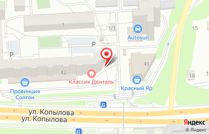 Аптека Фарматека в Железнодорожном районе на карте