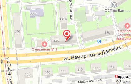 Оптово-розничная компания Neste Oil на улице Немировича-Данченко на карте