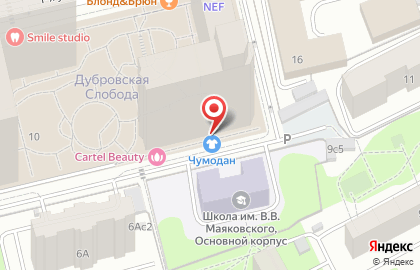 Служба вывоза ненужных вещей Чумодан на 1-й улице Машиностроения на карте