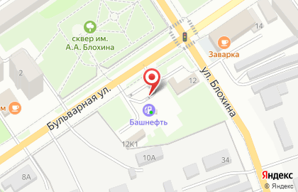 Башнефть в Уфе на карте