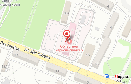Волгоградский областной клинический наркологический диспансер в Тракторозаводском районе на карте