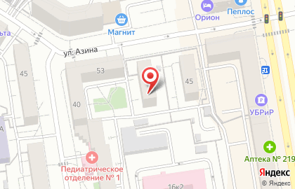 Империя, ООО на улице Азина на карте