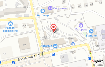 Установочный центр в Астрахани на карте