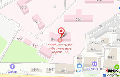 Краевой клинический противотуберкулезный диспансер на карте