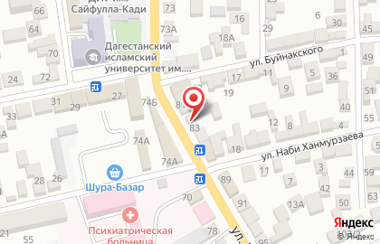 Служба доставки готовых блюд Tanuki в Буйнакске на карте