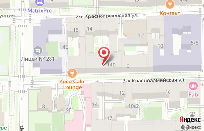 Детский сад №127 в Адмиралтейском районе на карте