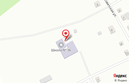 Основная общеобразовательная школа №36 на Школьной улице на карте