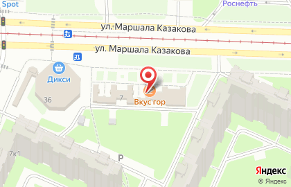 Магазин одежды в Санкт-Петербурге на карте