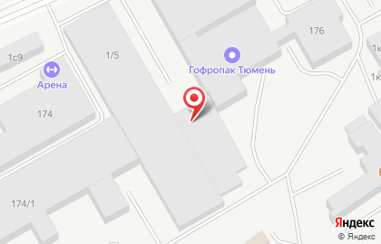 ДМС Омский в Тюмени на карте