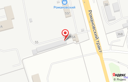 Рынок Романовский на карте