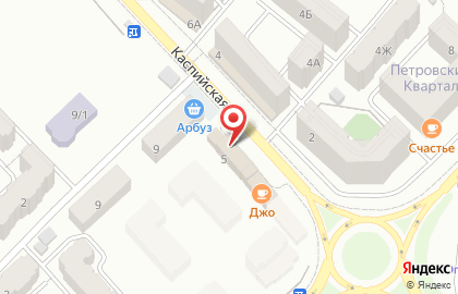 Магазин морепродуктов Фиш-Каспий на карте