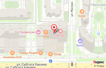 Маникюрная студия Бурлеск в Ново-Савиновском районе на карте