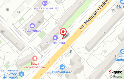 Билборды (6х3 м) от РГ Дрим в Краснооктябрьском районе на карте