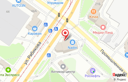 Косметическая компания Faberlic в Засвияжском районе на карте