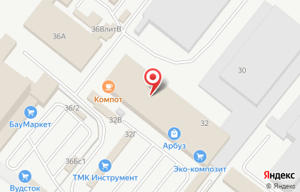 Магазин дверей и комплектующих ЭкономСтрой в Автозаводском районе на карте