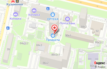 Мини-маркет Мини-маркет на Волгоградском проспекте на карте