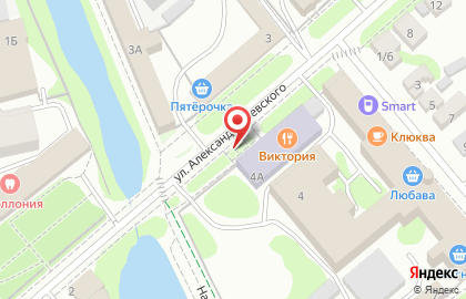 Швейный Доктор на площади Александра Невского на карте