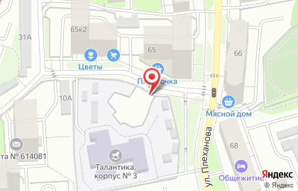 Магазин овощей и фруктов в Дзержинском районе на карте