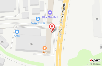 Производственная фирма Лава в Красногвардейском районе на карте