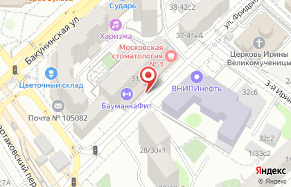Ремонт Apple метро Бауманская на карте