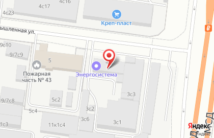 Компания по скупке, приему и вывозу отработанного масла Энергосистема на Промышленной улице на карте