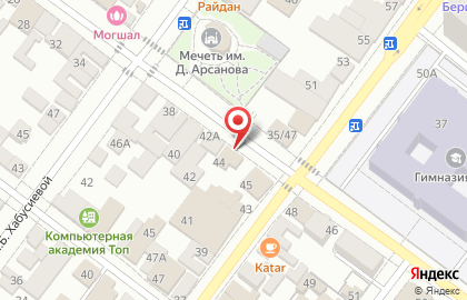 Салон мебели Корона в Грозном на карте