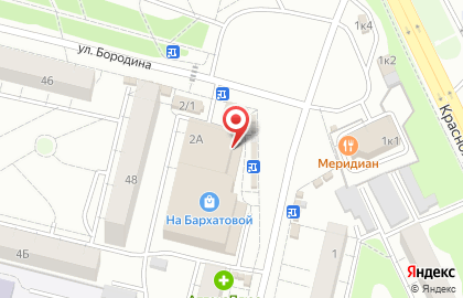 Специализированный магазин Стоп.ка на улице Бархатовой, 2а на карте