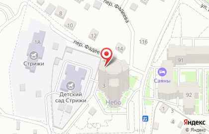 Стрижи, ЗАО Восток Центр Иркутск на Центральной улице на карте
