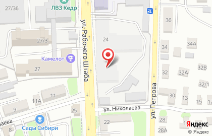 Транспортная компания ЭлитТранс на карте
