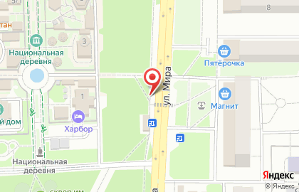 Закусочная в Ленинском районе на карте
