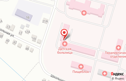 Больница Детская городская больница в Калуге на карте
