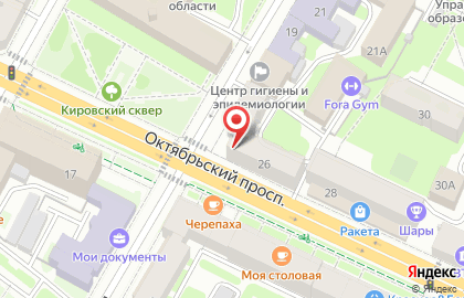 Центр финансово-бухгалтерского обслуживания, МКУ на карте