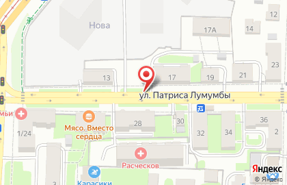 Пятерочка в Советском районе на карте
