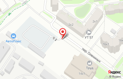 Автостоянка в Санкт-Петербурге на карте