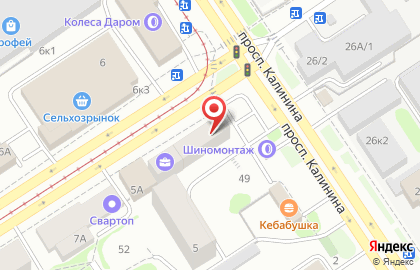 Оценочная компания Эстима в Октябрьском районе на карте