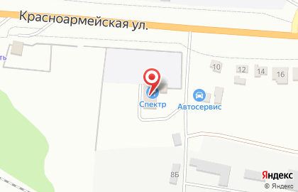 Автостоянка в Воронеже на карте